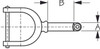 Sea Dog Oarlock Horn - 781286