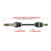 Kimpex Complete Axle - 416166