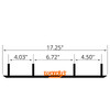 WOODYS Extender Trail III Carbide Runner XPT, Pilot R2 - ARCTIC CAT, POLARIS - 463286