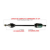 Kimpex Complete Axle - 416238