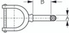 Sea Dog Oarlock Horn - 702844