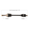TrakMotive Complete Axle Fits Polaris - 216732