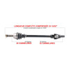 Kimpex Complete Axle Fits Polaris - 416252