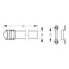 Sea Dog Battery Box Strap and Brackets 48" - 702904