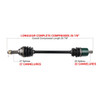 Kimpex Complete Axle JOHN DEERE - 416296