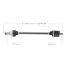 TrakMotive Complete HD Axle POLARIS - 216756