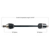 TrakMotive Complete Axle Fits Polaris - 216759