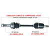 Kimpex Complete Axle Fits Honda - 416344