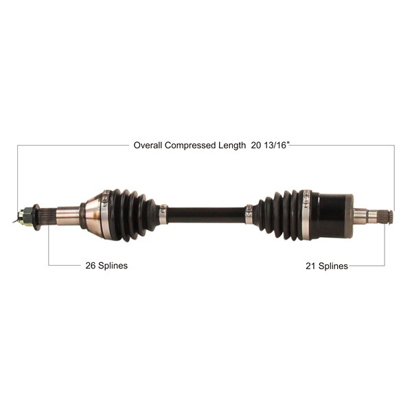 TrakMotive Complete HD Axle CAN-AM (BRP) - 216775