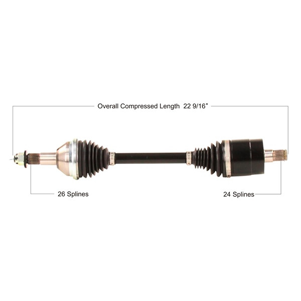 TrakMotive Complete HD Axle CAN-AM (BRP) - 216777