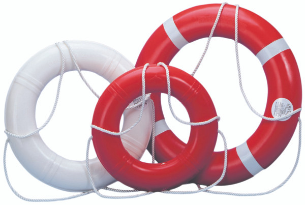 Dock Edge  Dolphin Life Ring Buoy 24" - 703125