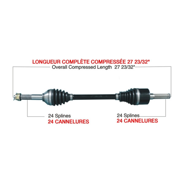 Kimpex HD Complete HD Axle - 416494