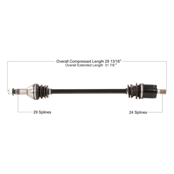 TrakMotive Complete Axle Fits Can-am - 216790