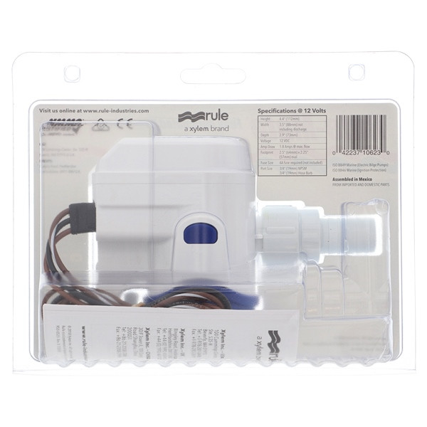 JABSCO RULE Rule Mate™ Fully Automated Bilge Pumps - 706653