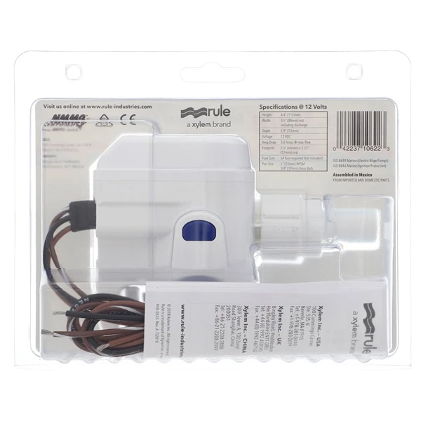 JABSCO RULE Rule Mate™ Fully Automated Bilge Pumps - 706654