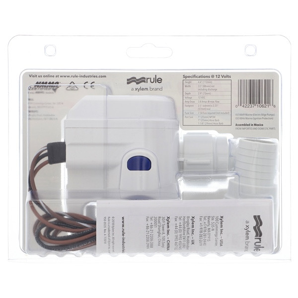 JABSCO RULE Rule Mate™ Fully Automated Bilge Pumps - 706655