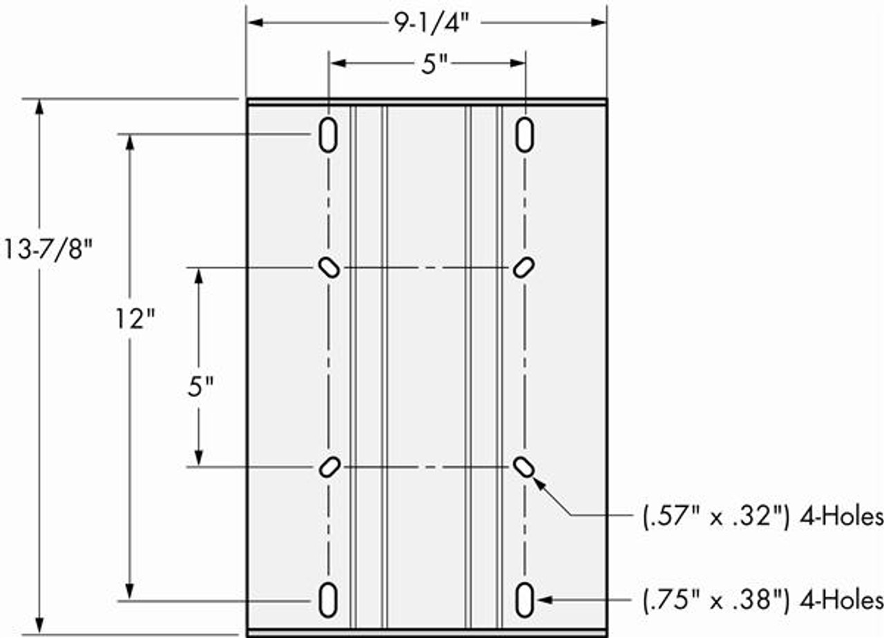 Attwood 3° Seat Mount Handle, Type AO - 713712