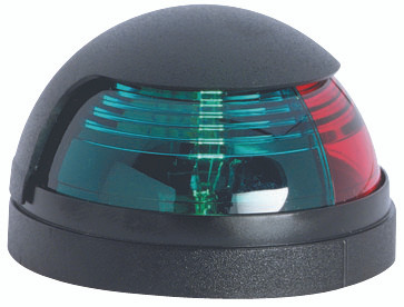 Attwood Pulsar Series Navigation Light Side Lights - Black - 707091