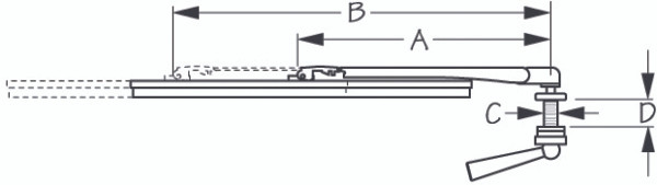 Sea Dog Manual Windshield Wiper Manual - No - 707646