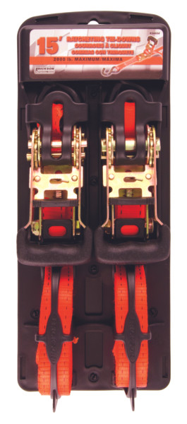 ERICKSON Ratcheting Tie-Downs 1"x15' - 2000 lb 15' - 2000 lbs - 715088