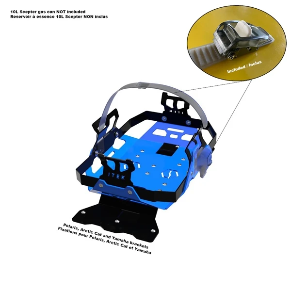 ITEK Gas can bracket kit - 335117