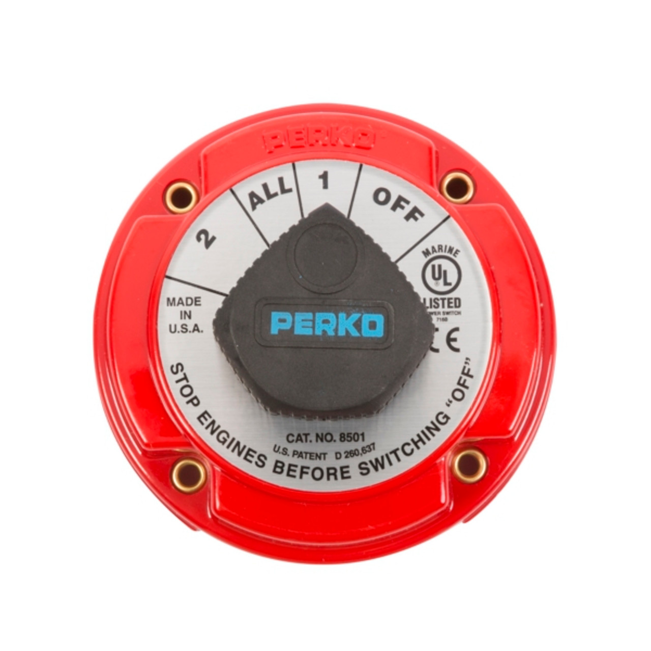 PERKO  Battery Selector Switch Dial - 708040 - 708040