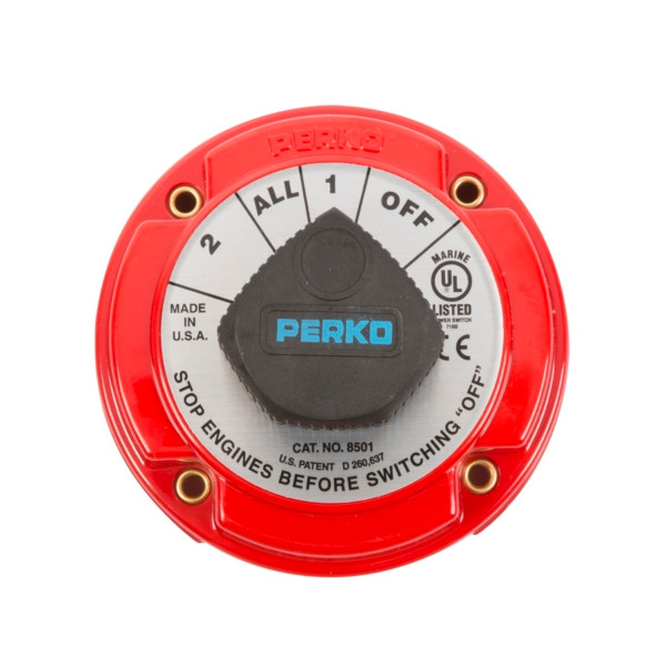 PERKO  Battery Selector Switch Dial - 708040 - 708040