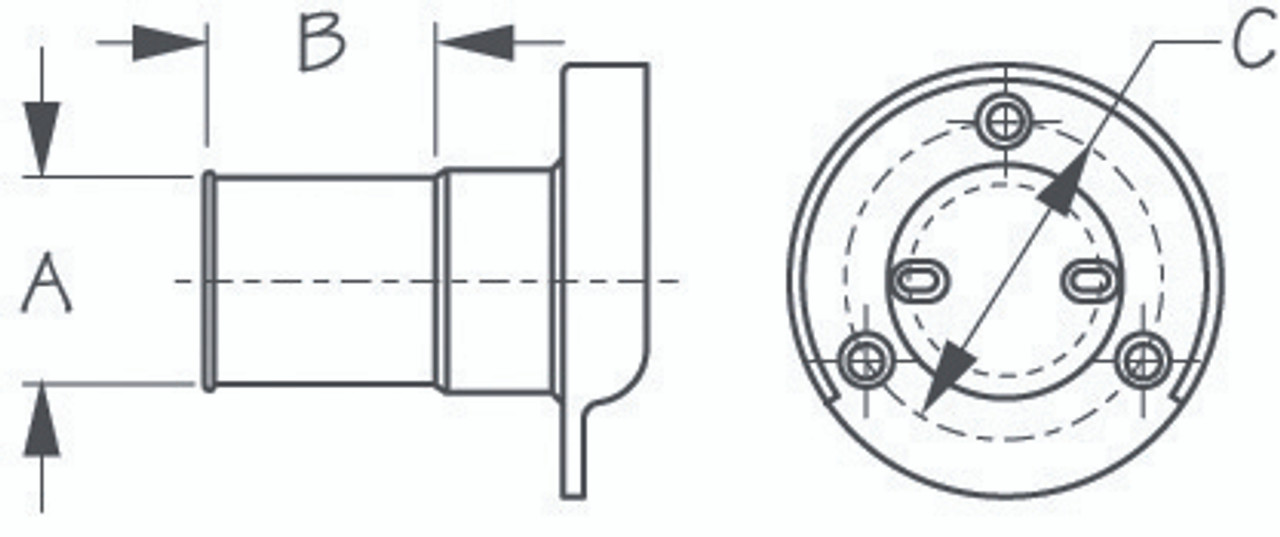 Sea Dog Replacement Cap for 710526 - 710527