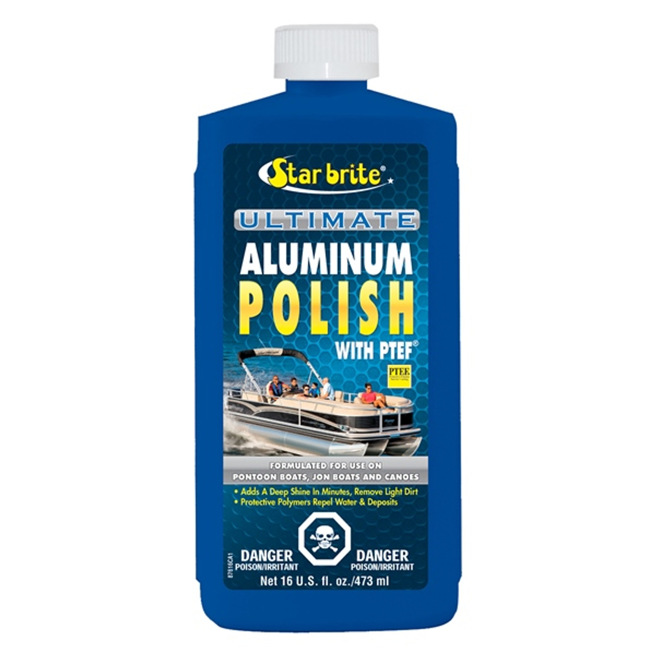 Star brite Polish, Aluminium Ultimate with PTEF Bottle - 16 oz - 716482
