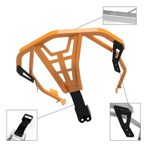 ITEK Ski-doo Front Bumper Aluminum - SKI-DOO - 335199