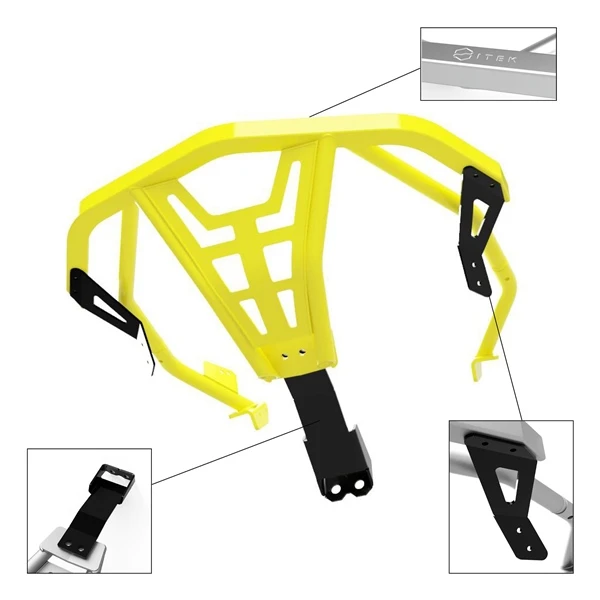 ITEK Ski-doo Front Bumper Aluminum - SKI-DOO - 335200