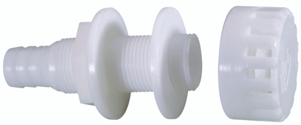 Attwood Thru-Hull Connector with Strainer - 709176