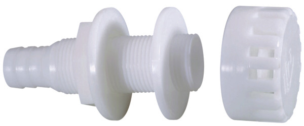 Attwood Thru-Hull Connector with Strainer - 709176
