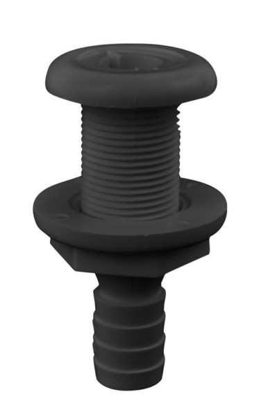 Attwood White Through-Hull Connector - 709179