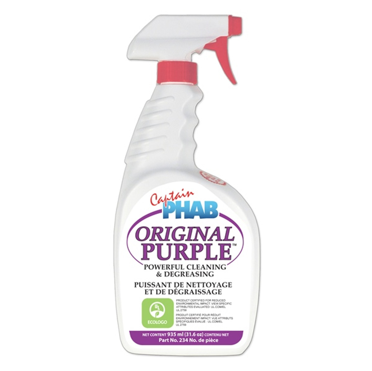 Captain Phab  Purple Power Cleaning Concentrate 935 ml - 935 ml - 713242