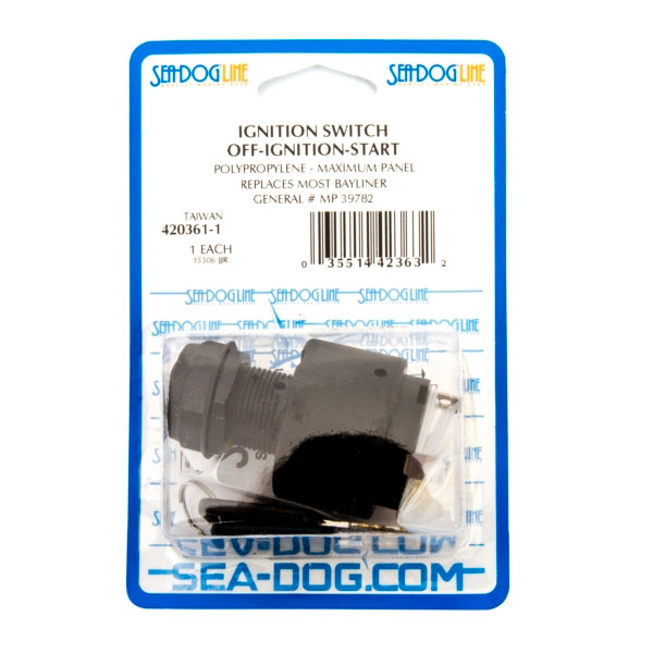 Sea Dog Three Positions Ignition Switch Lock with key - 702918 - 702918