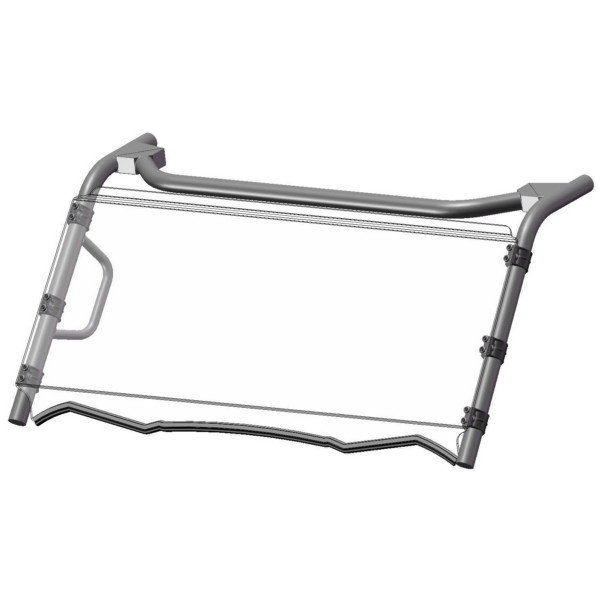 Direction 2 Full Windshield - Scratch resistant KAWASAKI - 175627