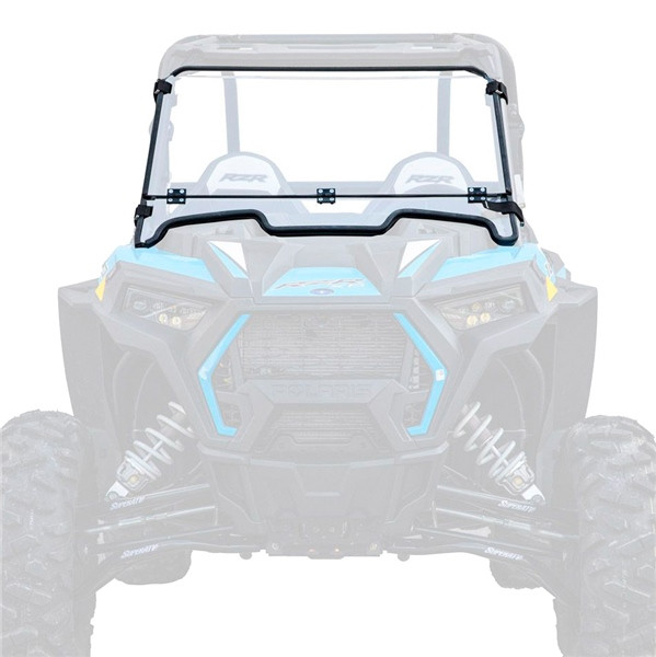 Super ATV Flip Down Windshield Fits Polaris - 314722