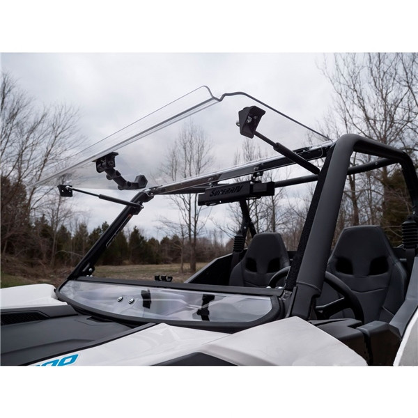 Super ATV Flip up Windshield Fits Can-am - 313526