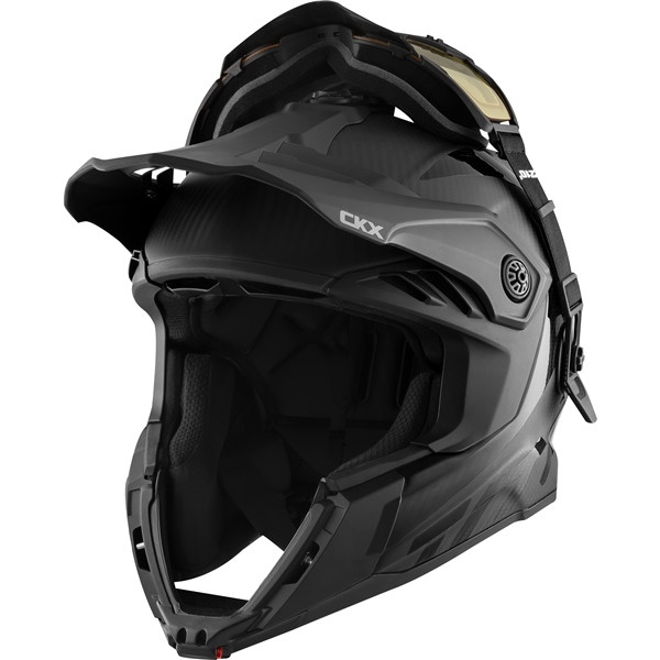 CKX Titan Air Flow Carbon Helmet - Backcountry Solid - 210° Goggle Included - XS - 509901