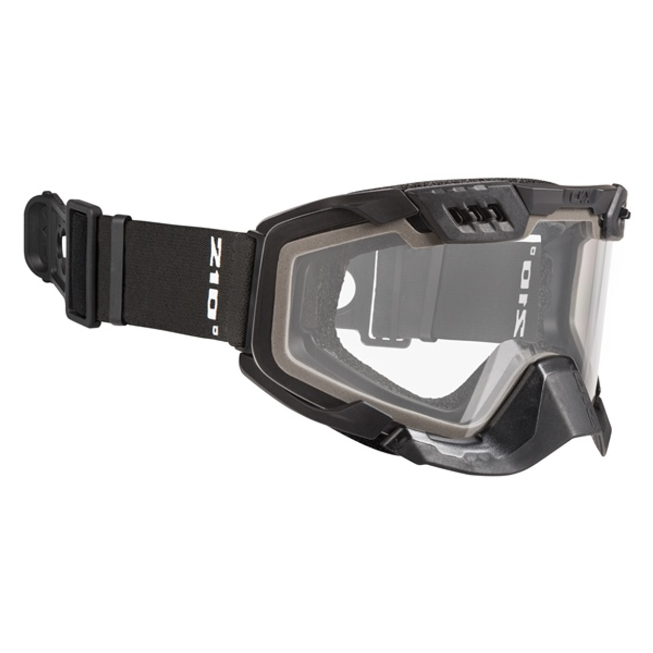 CKX 210° Goggles with Controlled Ventilation for Trail Matte Black - 120147