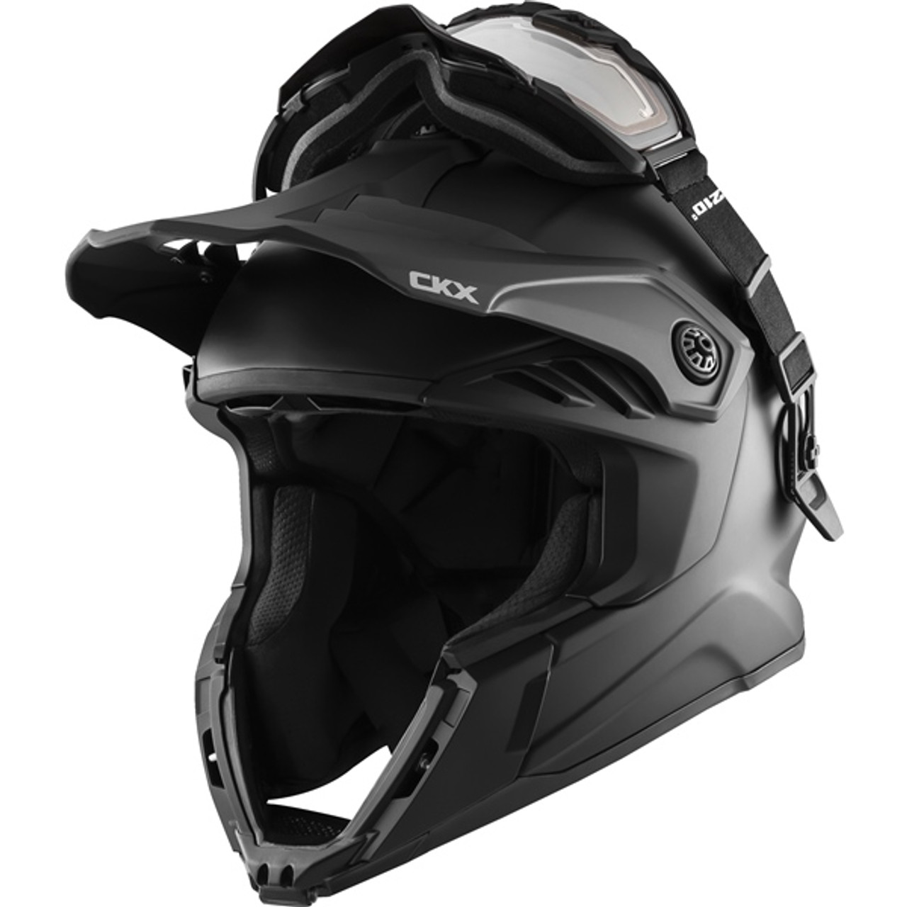 CKX Titan Air Flow Electric Combo Helmet - Backcountry Solid - 210° Goggle Included - XS - 512631