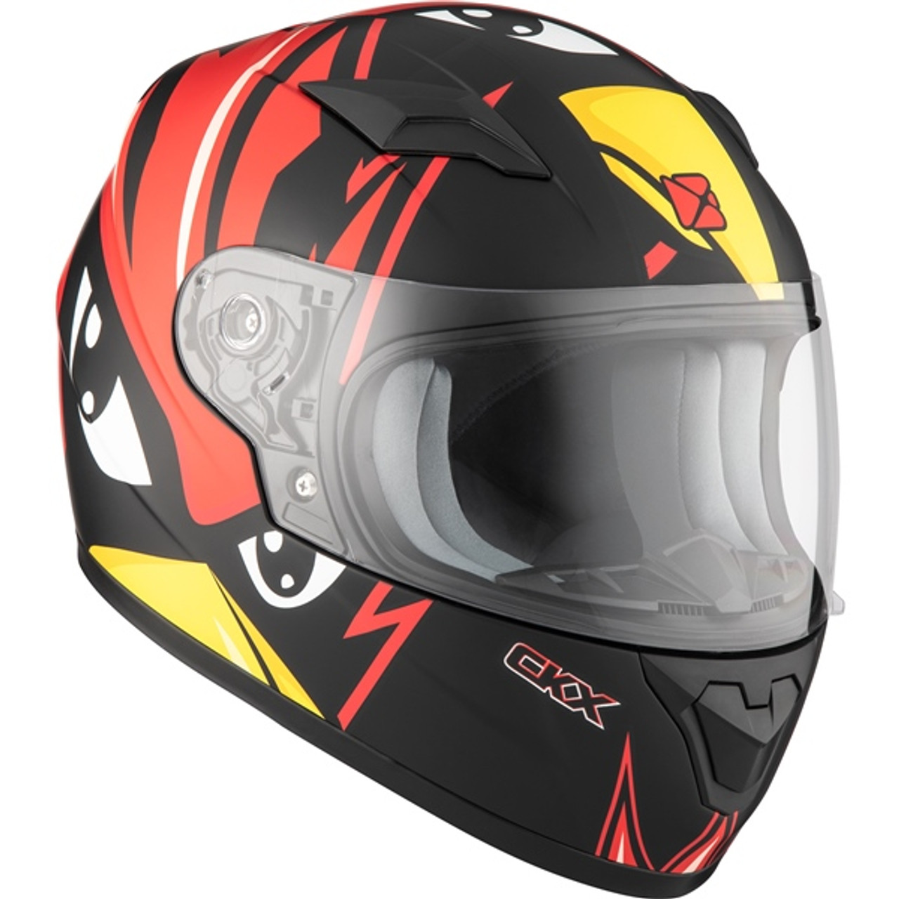CKX RR519Y Child Full-Face Helmet, Winter Raven - Winter - S - 515722