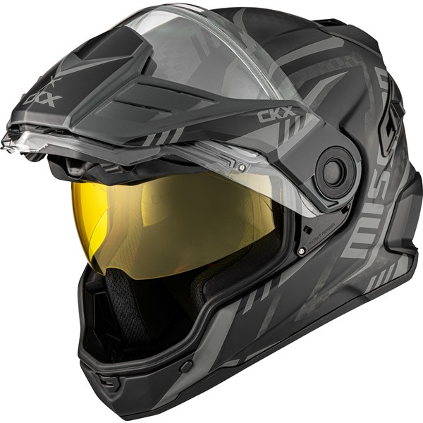 CKX Mission Free-Face Helmet - Carbon Code - XL - 516435