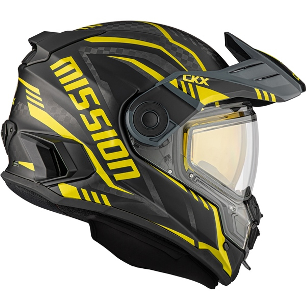 CKX Mission Free-Face Helmet - Carbon Code - L - 516444