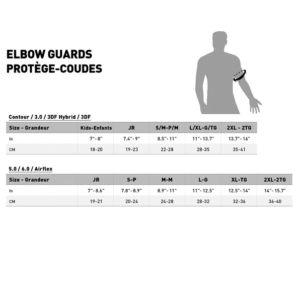 LEATT Elbow Guard 3DF Hybrid Men, Women - 2XL - 410894
