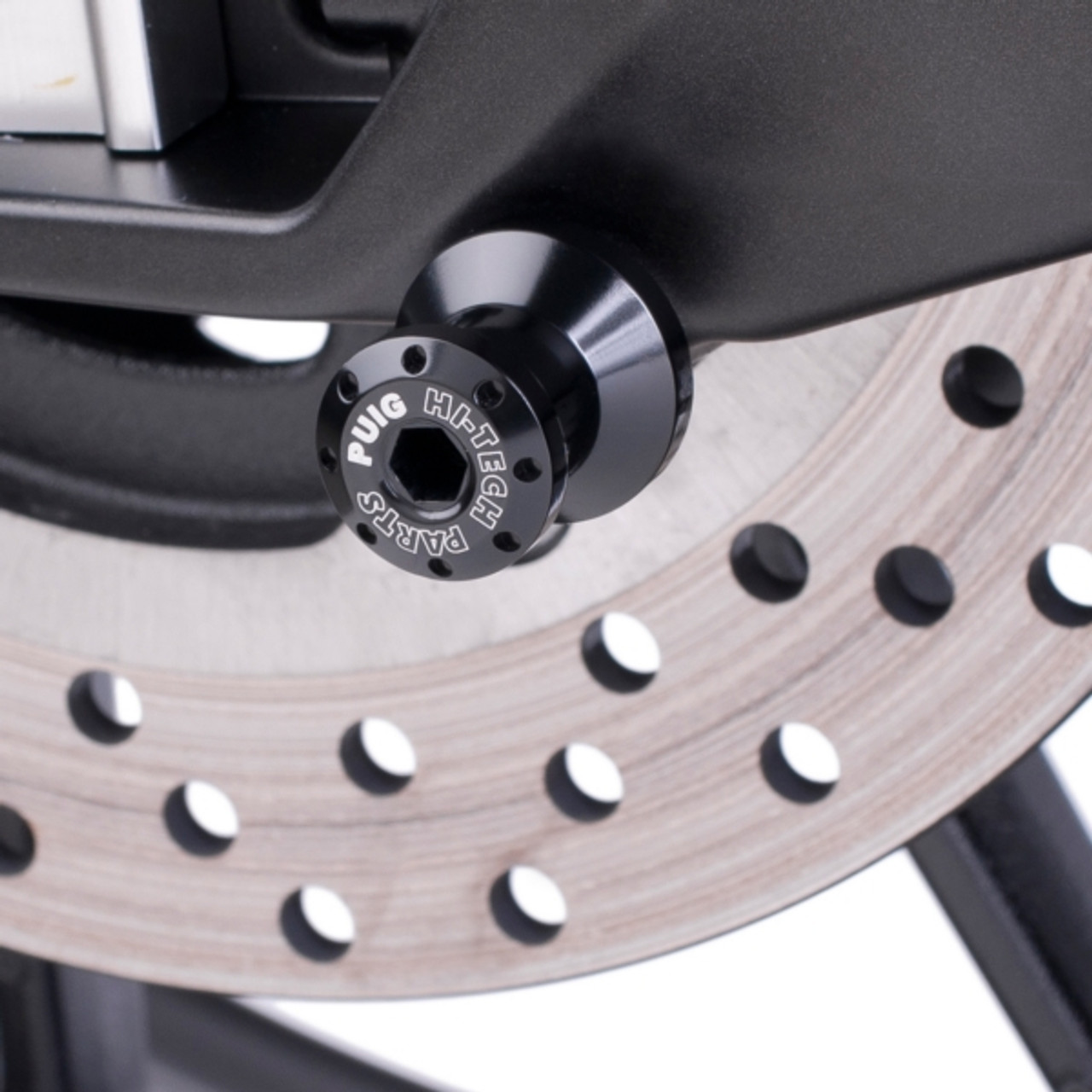 Puig Spool Slider Black - M6 - 359931