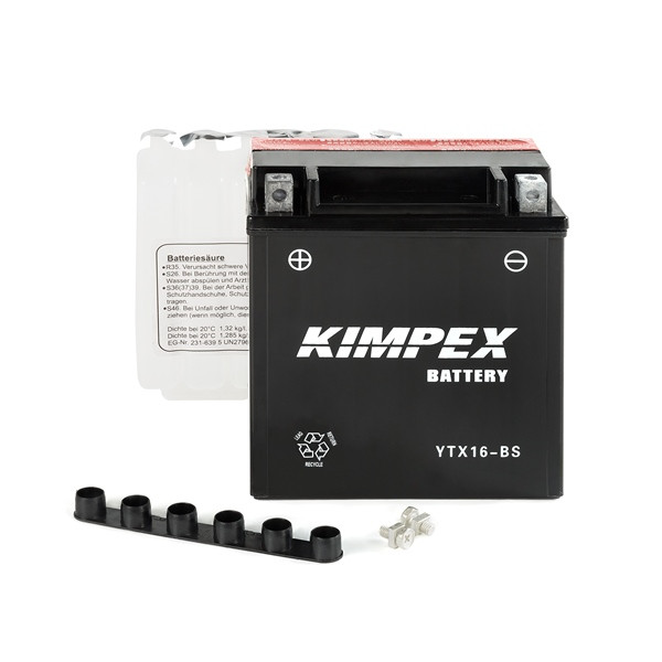 Kimpex Battery Maintenance Free AGM YTX16-BS - 913053