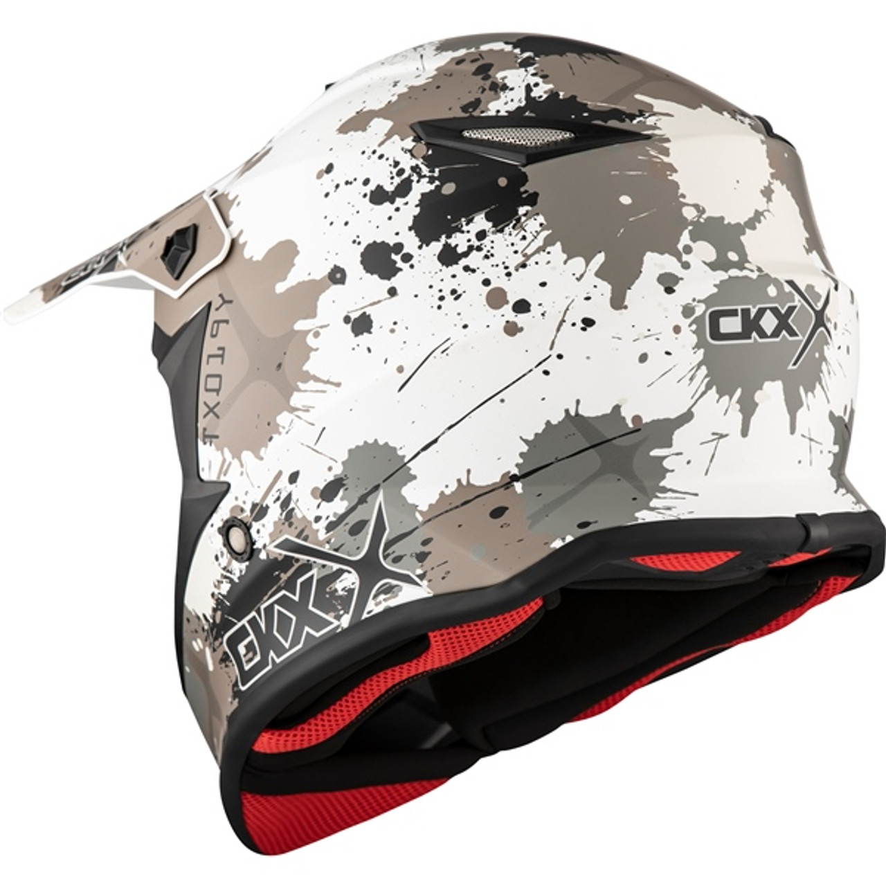 CKX TX019Y Off-Road Helmet Blast - Without Goggle - S - 520102