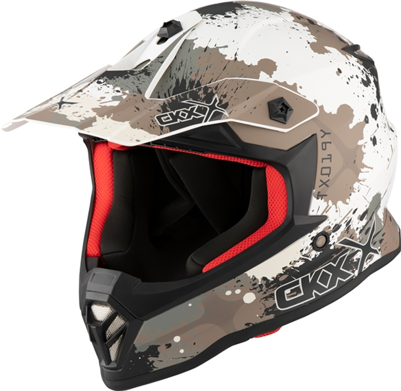 CKX TX019Y Off-Road Helmet Blast - Without Goggle - S - 520102
